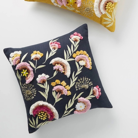 Anthropologie Other - ANTHROPOLOGIE Olga Prinku Embroidery Odette Pillow